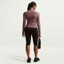 Nike W Nk Df Zenvy Fz Ls Top - tattoo/white
