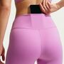 Nike W Nk Df One Hr Tight Useam - lt magenta/white