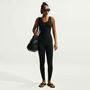 Nike W Nk Df Zenvy Hr Tight Useam - black/cool grey