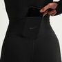 Nike W Nk Df Zenvy Hr Flare Useam - black/cool grey