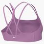 Nike W Nk Df Zenvy Strappy Bra - lt magenta/white