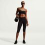 Nike W Nk Df Zenvy Strappy Bra - black/cool grey