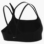 Nike W Nk Df Zenvy Strappy Bra - black/cool grey
