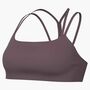 Nike W Nk Df Zenvy Strappy Bra - tattoo/white