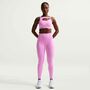 Nike W Nk Df One Hr 7/8 Tight Useam - lt magenta/white