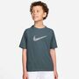 Nike B Nk Df Multi Ss Top Hbr - mineral slate/white