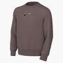 Nike Km K Nk Club Flc Crew Ls - plum eclipse/black