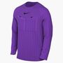 Nike M Nk Df Ref Iii Jsy Ls - hyper grape/black/black