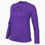 Nike W Nk Df Ref Iii Jsy Ls - hyper grape/black/black