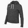 Nike W Nk Park26 Flc Po Hoodie - charcoal heathr/white