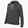 Nike W Nk Park26 Flc Fz Hoodie - charcoal heathr/white