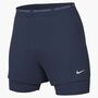 Nike M Nk Df Stride 5In Hybrid Shrt - midnight navy/reflective silv