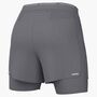Nike M Nk Df Stride 5In Hybrid Shrt - smoke grey/reflective silv