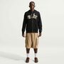 Nike M Nk Club Bb Fz Hood Ctb - black/black/sail