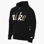 Nike M Nk Club Bb Fz Hood Ctb - black/black/sail