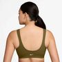 Nike W Nk Df Zenvy Bra Cs Ssnl - olive flak/white