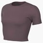 Nike W Nk Df Zenvy Ss Top - tattoo/white