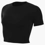 Nike W Nk Df Zenvy Ss Top - black/cool grey