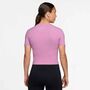 Nike W Nk Df Zenvy Ss Top - lt magenta/white