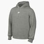 Nike M Nk Club Ft Os Po Hoodie - dk grey heather/lt smoke grey/white