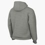 Nike M Nk Club Ft Os Po Hoodie - dk grey heather/lt smoke grey/white