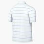 Nike M Nk Club Os Stripe Polo - white/black