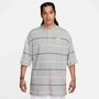 Nike M Nk Club Os Stripe Polo - vast grey/white