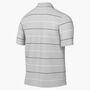 Nike M Nk Club Os Stripe Polo - vast grey/white