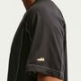 Nike M Nk Df Retro Ss Top - black/black/black/reflective silv