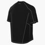 Nike M Nk Df Retro Ss Top - black/black/black/reflective silv