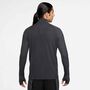 Nike M Nk Dfadv Strk Elt Dril Top - dk smoke grey/black/barely volt/bla