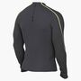 Nike M Nk Dfadv Strk Elt Dril Top - dk smoke grey/black/barely volt/bla