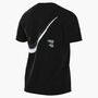 Nike M Nk Df Hyverse Gfx Ss Top - black/white