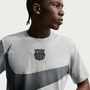 Nike Fcb M Nk Swoosh Tee - dk grey heather