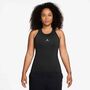 Nike W J Spt Df Ess Slvlss Top - black/white
