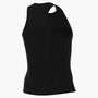 Nike W J Spt Df Ess Slvlss Top - black/white