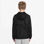 Nike K Nsw Rpl Wr Hd Jkt - black/black/white