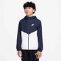 Nike K Nsw Rpl Wr Hd Jacke - midnight navy/white/white