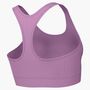 Nike W Nk Swsh Med Spt Unpadded Bra - lt magenta/white