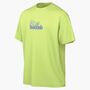 Nike U Nsw Tee Lse Cafe Swoosh Illo - lt lemon twist