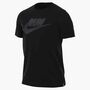 Nike M Nk Df Uv Miler Run Energy Ss - black/white