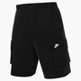 Nike M Nk Club Os Cargo Short - black/white