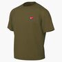 Nike M Nl Ss Boxy Knit Top - olive flak