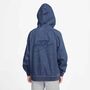 Nike K Nsw Wr Denim Fz Jacket - mystic navy/mystic navy/coastal blu