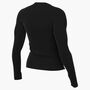 Nike W Nsw Ls Tee Rib Tight - black/white