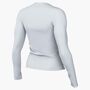 Nike W Nsw Ls Tee Rib Tight - white/black