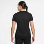 Nike W Nk Df Strk Ss Top K - black/white/white/white