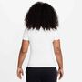 Nike W J Spt Df Ess Ss Top - white/black
