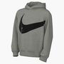 Nike K Nsw Club Brnd Nrg Top - dk grey heather/black