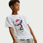 Nike K Nsw Tee M90 Max Grail - white